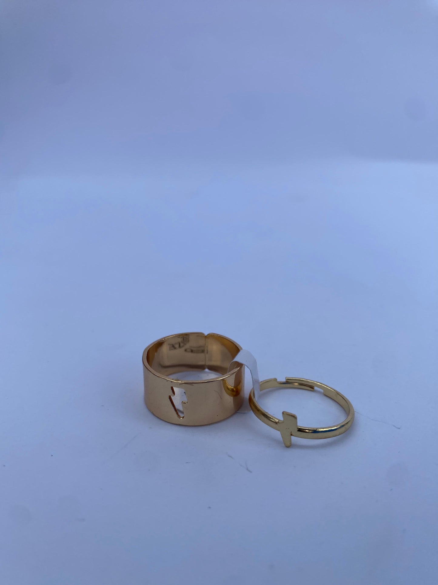 7 Couple Ring Set Collection – Adjustable Gold Rings