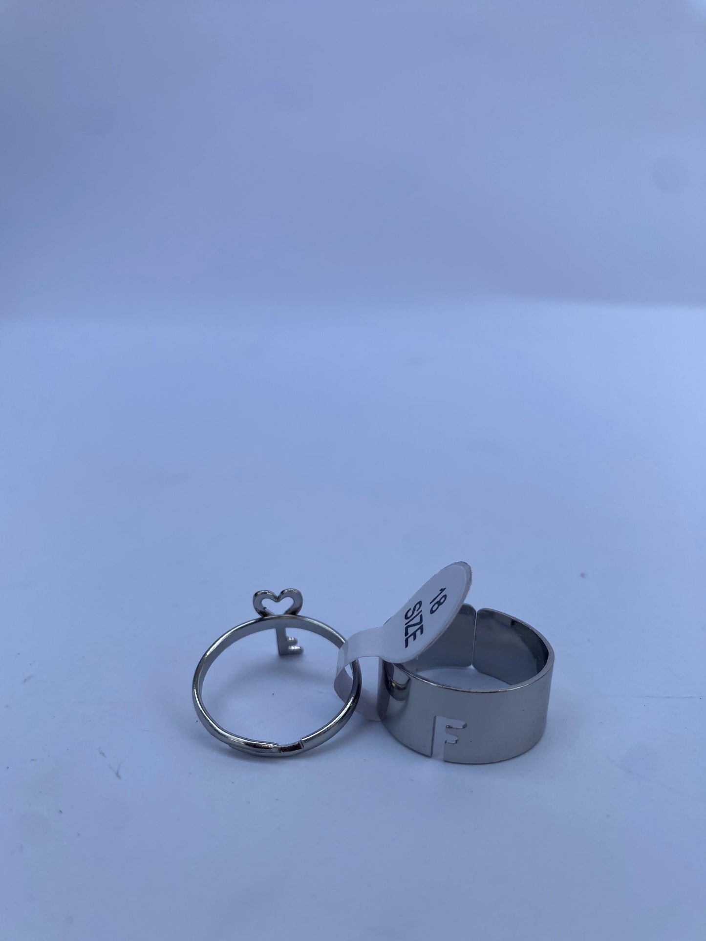 5 Silver Couple Ring Set – Matching Engraved Rings