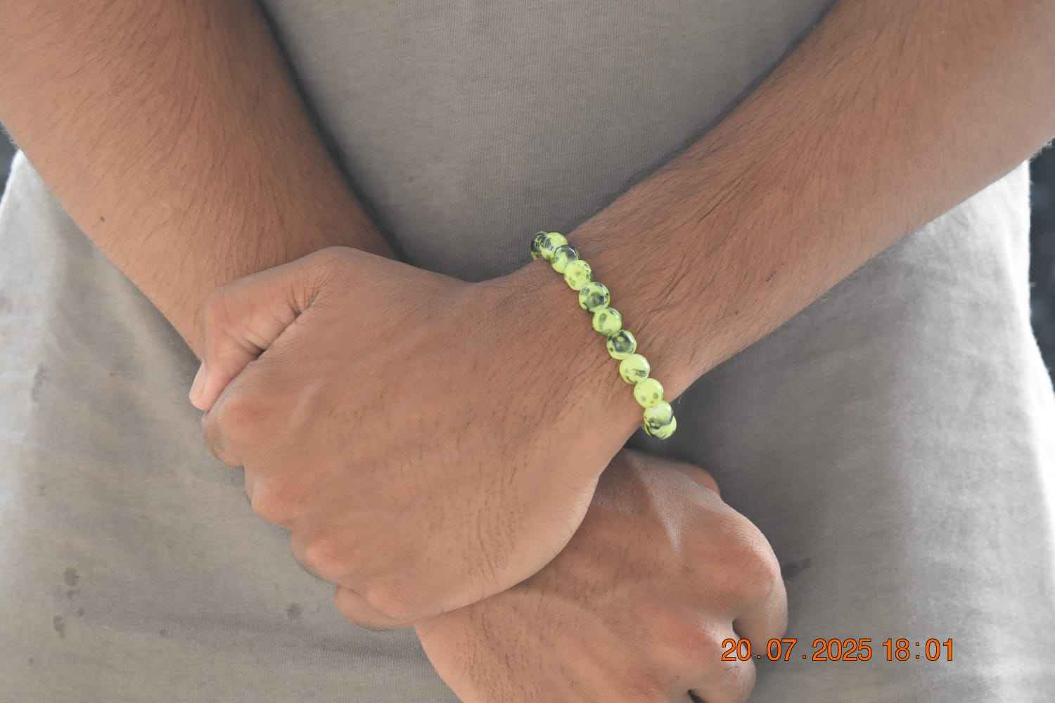 Colorful Marble Beaded Bracelets - Vibrant Natural Stone Jewelry