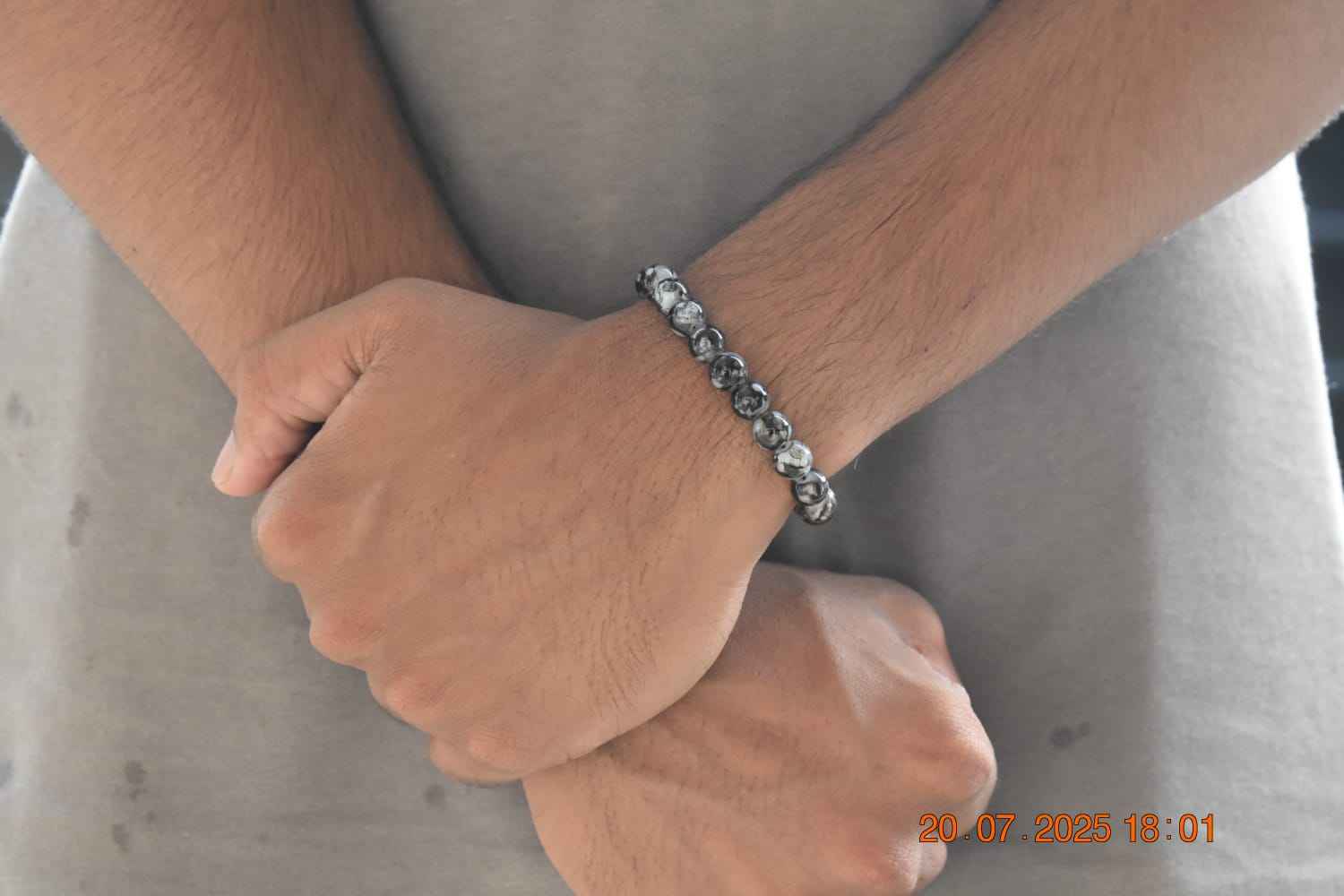 Colorful Marble Beaded Bracelets - Vibrant Natural Stone Jewelry